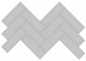 2x6 Loft Grey Matte Herringbone Mosaic | Diversity Kitchen Bath & Tile