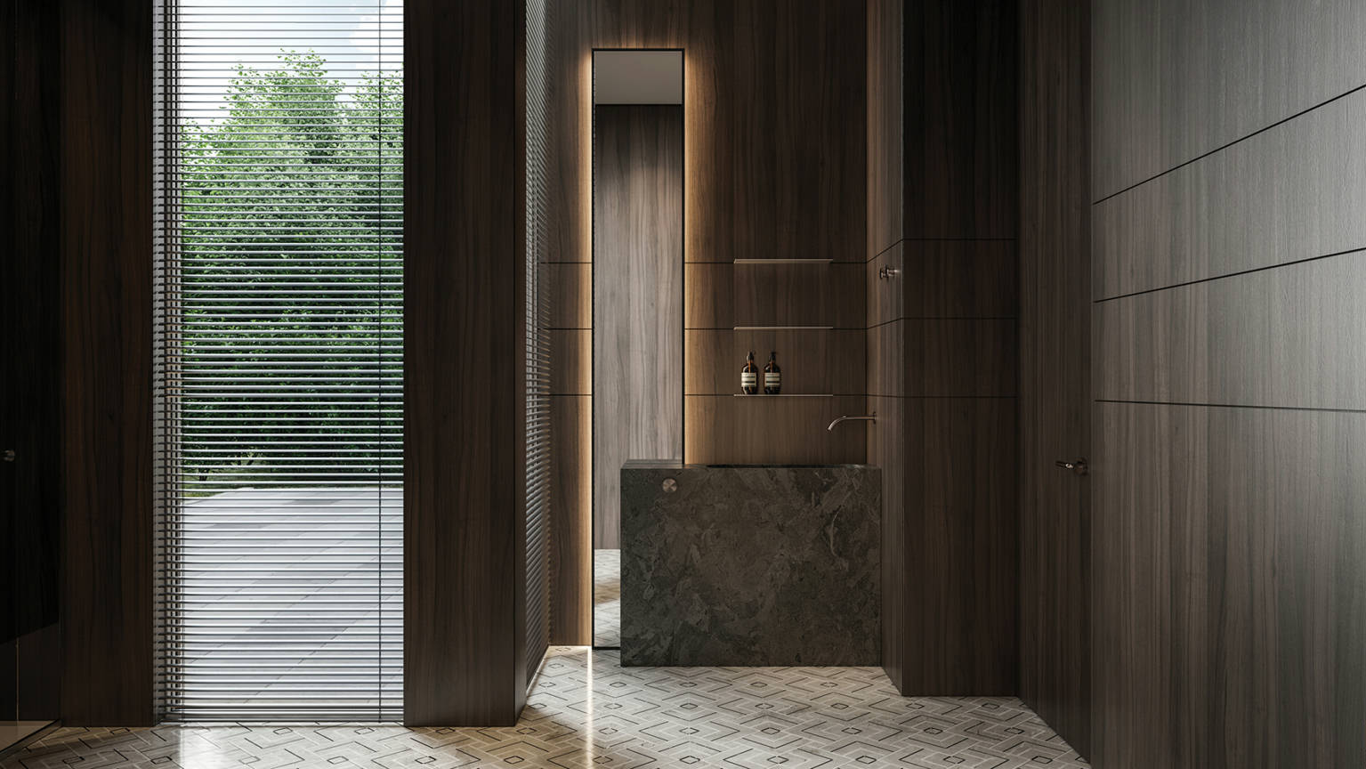 Luxury Roma Argento Picco Mosaic | Diversity Kitchen Bath & Tile