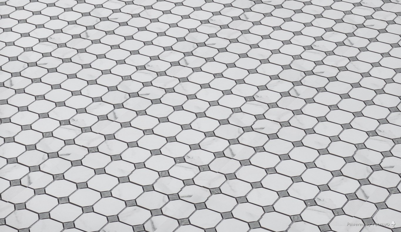 Treasure Statuario Octagon / Dot | Diversity Kitchen Bath & Tile